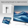 ACT USB 3.0 10Gbps 60W USB Type-C (kreisais/labais leņķis) uz USB Type-C (augšup/lejup leņķis) kabelis, 0,5 metri