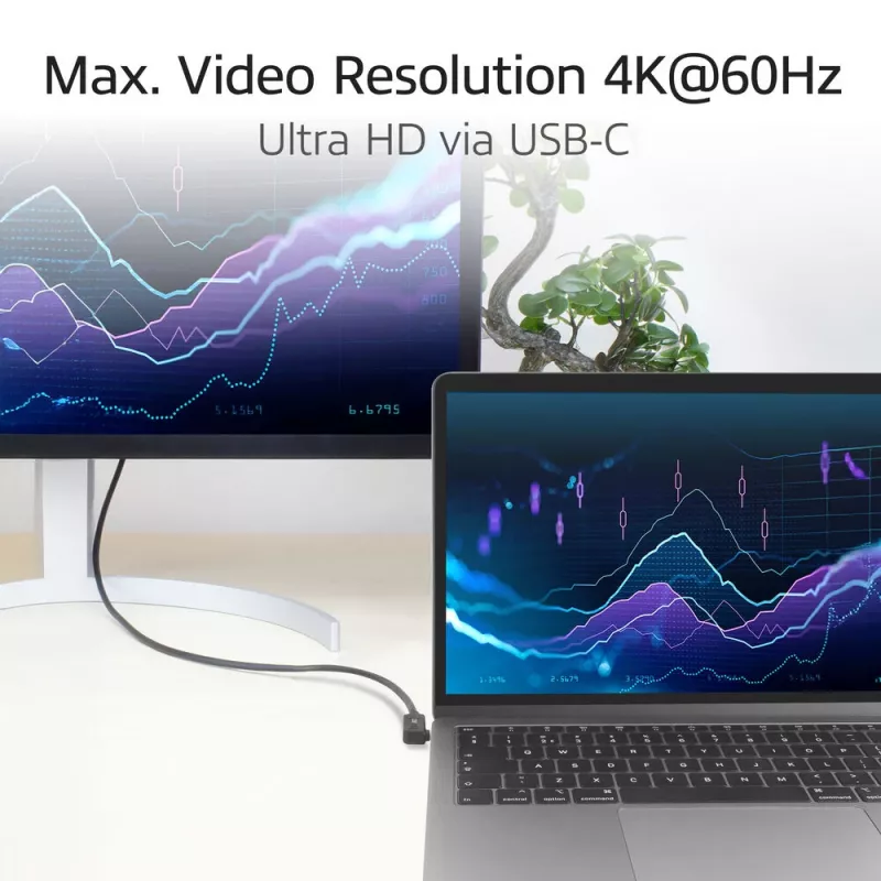 ACT USB 3.0 10Gbps 60W USB Type-C (kreisais/labais leņķis) uz USB Type-C (augšup/lejup leņķis) kabelis, 0,5 metri