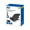 Piezīmjdatora statīvs ACT AC8100, 6 pozīciju augstuma regulēšana, 4 portu USB centrmezgls