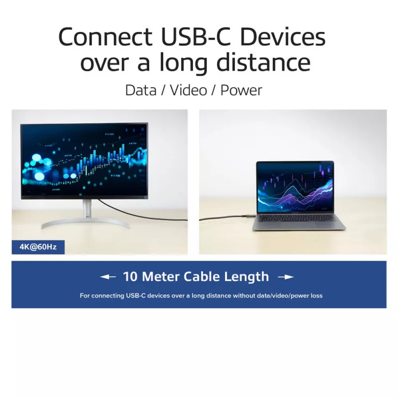 ACT USB-C 3.2 Gen2 aktīvais optiskais kabelis (AOC) 3m