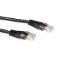 ACT Black 15 metru U/UTP CAT6 patch vads ar RJ45 savienotājiem