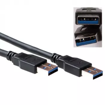 ACT USB 3.0 A vīrietis - USB A vīrietis 5.00 m, SB0002