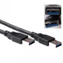 ACT USB 3.0 A vīrietis - USB A vīrietis 5.00 m, SB0002