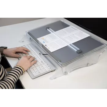 BakkerElkhuizen FlexDesk 640 ar ComfortRead augstuma regulēšanu