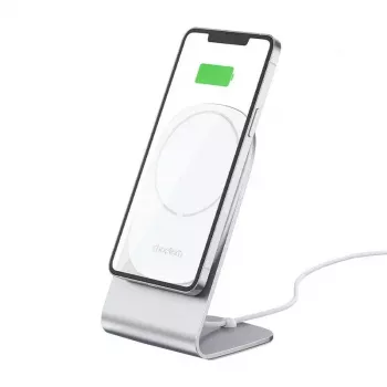 Bezvadu magnētiskais lādētājs CHOETECH H047 15W MagSafe saderīga ātra uzlāde viedtālruņiem