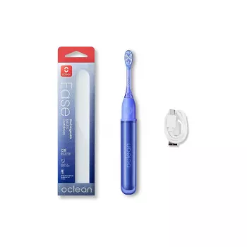 Elektriskā zobu birste OCLEAN Ease Blue — uzlādējama, ūdensizturīga, zila