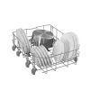 Brīvi stāvoša šaurā trauku mazgājamā mašīna BEKO DVS05024W — 10 komplekti, 45 cm, 49 dB, E klase