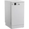 Brīvi stāvoša šaurā trauku mazgājamā mašīna BEKO DVS05024W — 10 komplekti, 45 cm, 49 dB, E klase