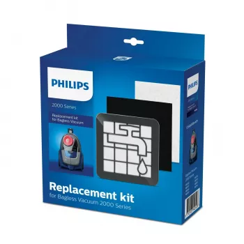 Philips XV1220/01 nomaiņas komplekts putekļsūcēja filtriem
