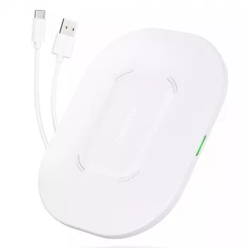 Bezvadu lādētājs CHOETECH T550-F-v2 15W Balts