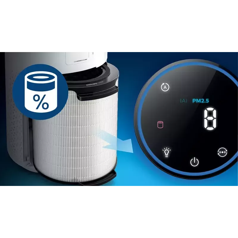 Philips oriģinālais nomaiņas filtrs FY1700/30 Integrēts 3-in-1 Platums 135 mm Dziļums 212 mm Augstums 237 mm