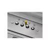 Electrolux LFP536X Iebūvējamā tvaika nosūcēja pārsegs (izvelkams) Pelēks, Nerūsējošais tērauds 600 m³/h