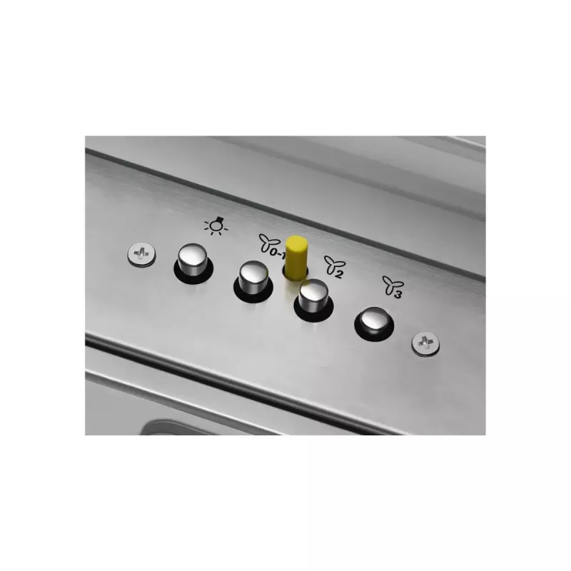 Electrolux LFP536X Iebūvējamā tvaika nosūcēja pārsegs (izvelkams) Pelēks, Nerūsējošais tērauds 600 m³/h