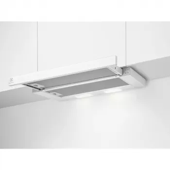 Electrolux LFP326FW daļēji iebūvējams (izvelkamais) tvaika nosūcējs balts 410 m³/h