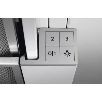 Electrolux LFP326FW daļēji iebūvējams (izvelkamais) tvaika nosūcējs balts 410 m³/h