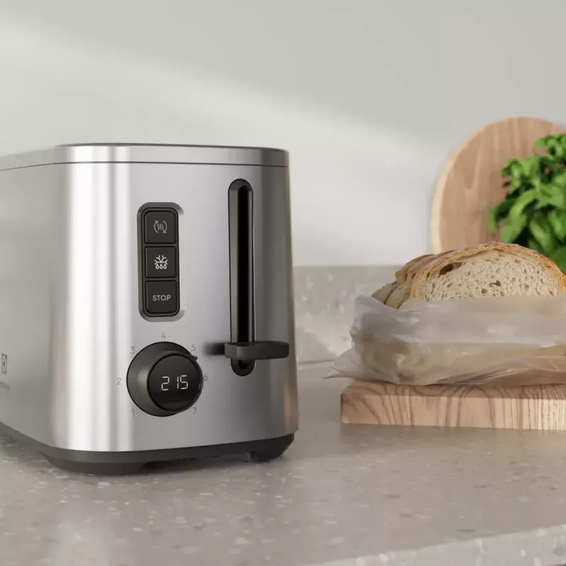 Toasteris Electrolux 910003704 E5T1-4ST 2 šķēles 800 W Nerūsējošais tērauds