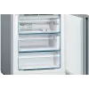 Bosch Serie 4 KGN49XLEA brīvstāvošs ledusskapis ar saldētavu 438 L, nerūsējošais tērauds
