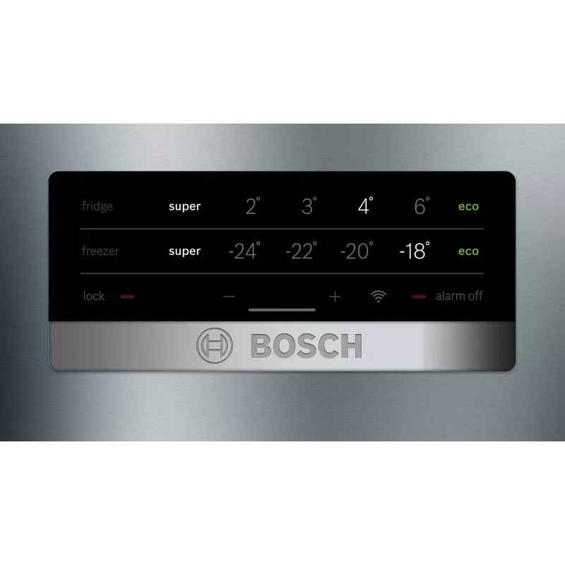 Bosch Serie 4 KGN49XLEA brīvstāvošs ledusskapis ar saldētavu 438 L, nerūsējošais tērauds
