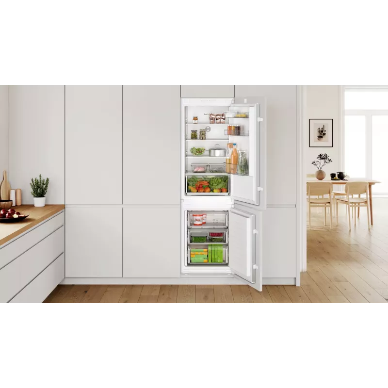 Bosch Serie 2 KIN86NSE0 ledusskapis-saldētājs iebūvējamais 260 L