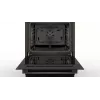 Bosch Serie 4 HLN39A060U brīvi stāvoša plīts ar indukcijas virsmu, melna