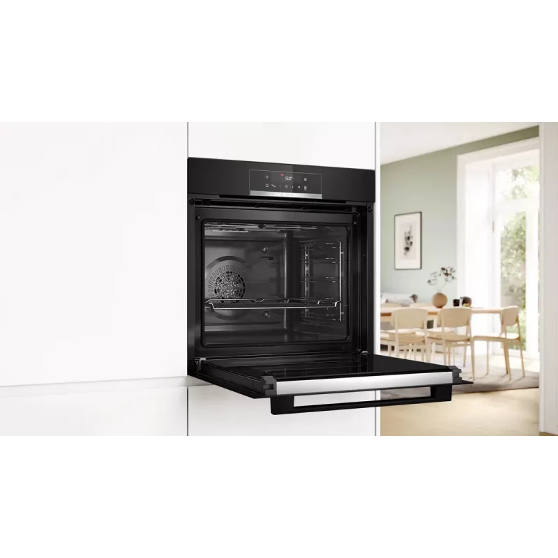 Bosch Serie 4 HBA571BB3 cepeškrāsns 71 L 3600 W Melna
