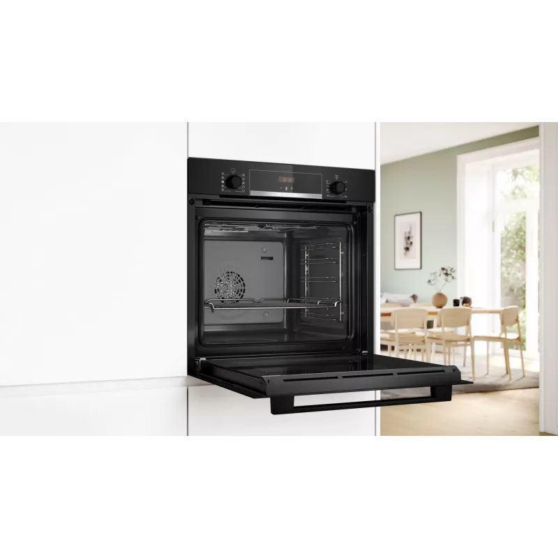 Bosch Serie 4 HQA534BB3 cepeškrāsns 71 L 3400 W Melna