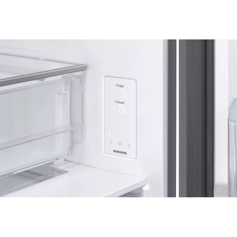 Samsung RB53DG703ES9EO ledusskapis-saldevējs Brīvstāvošs 538 L Platīna, Nerūsējošais tērauds