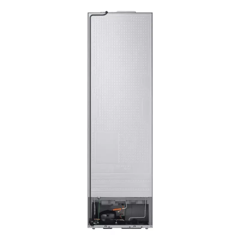Brīvi stāvošs ledusskapis Samsung RB38C6B2E22 ar No Frost, labās puses virām, 35 dB, energoklase E, 8 kg/24h sasaldēšana, 4 plaukti, 2 dārzeņu atvilktnes, melns