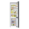 Brīvi stāvošs ledusskapis Samsung RB38C6B2E22 ar No Frost, labās puses virām, 35 dB, energoklase E, 8 kg/24h sasaldēšana, 4 plaukti, 2 dārzeņu atvilktnes, melns