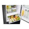 Brīvi stāvošs ledusskapis Samsung RB38C6B2E22 ar No Frost, labās puses virām, 35 dB, energoklase E, 8 kg/24h sasaldēšana, 4 plaukti, 2 dārzeņu atvilktnes, melns