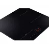 Iebūvējamā Samsung NZ8500BM Black zonas indukcijas plīts, 4 zonas, skārienvadība, priekšējā vadība, 590×520×48 mm