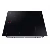 Iebūvējamā Samsung NZ8500BM Black zonas indukcijas plīts, 4 zonas, skārienvadība, priekšējā vadība, 590×520×48 mm