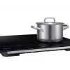 Iebūvējamā Samsung NZ8500BM Black zonas indukcijas plīts, 4 zonas, skārienvadība, priekšējā vadība, 590×520×48 mm