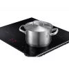 Iebūvējamā Samsung NZ8500BM Black zonas indukcijas plīts, 4 zonas, skārienvadība, priekšējā vadība, 590×520×48 mm
