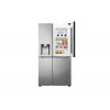 LG InstaView GSXV91PZAE ledusskapis Side-by-Side brīvstāvošs 635 L Melns, Nerūsējošais tērauds