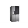 LG InstaView GSXV91PZAE ledusskapis Side-by-Side brīvstāvošs 635 L Melns, Nerūsējošais tērauds