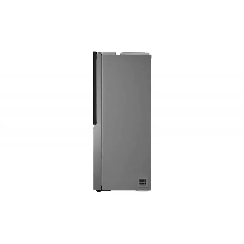 LG InstaView GSXV91PZAE ledusskapis Side-by-Side brīvstāvošs 635 L Melns, Nerūsējošais tērauds