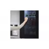 LG InstaView GSXV91PZAE ledusskapis Side-by-Side brīvstāvošs 635 L Melns, Nerūsējošais tērauds