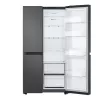 LG GSBC40EPPE sānu-pie-sāna ledusskapis Brīvi stāvošs 664 L E Melns
