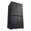 LG GSBC40EPPE sānu-pie-sāna ledusskapis Brīvi stāvošs 664 L E Melns