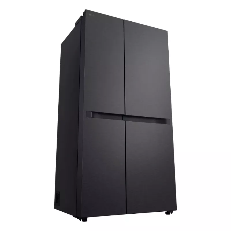 LG GSBC40EPPE sānu-pie-sāna ledusskapis Brīvi stāvošs 664 L E Melns