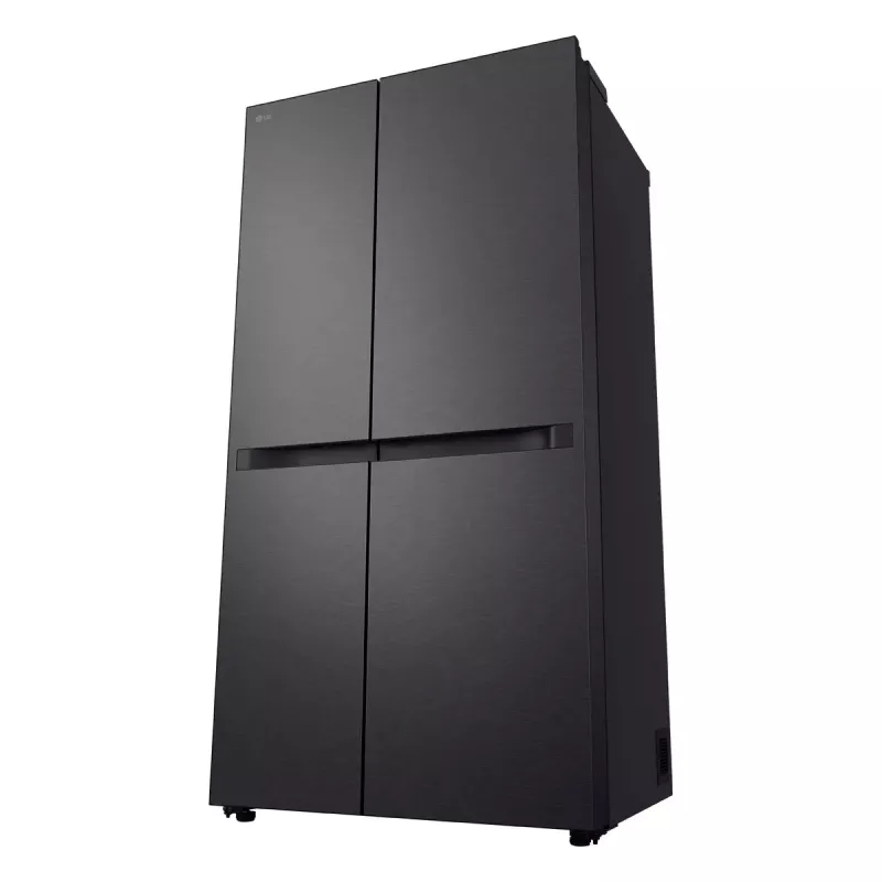 LG GSBC40EPPE sānu-pie-sāna ledusskapis Brīvi stāvošs 664 L E Melns