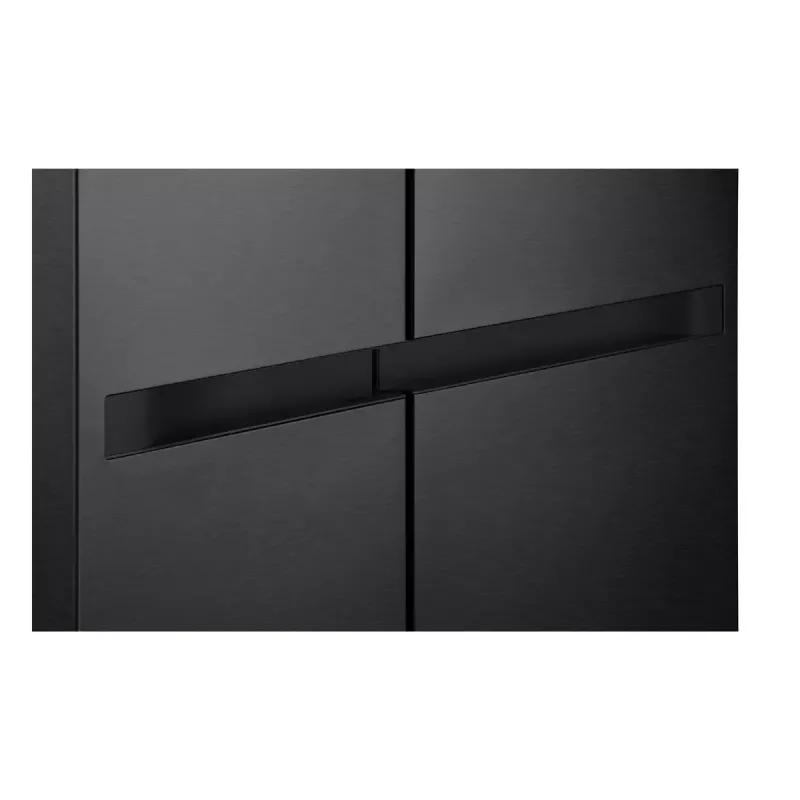 LG GSBC40EPPE sānu-pie-sāna ledusskapis Brīvi stāvošs 664 L E Melns