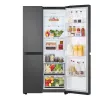 LG GSBC40EPPE sānu-pie-sāna ledusskapis Brīvi stāvošs 664 L E Melns