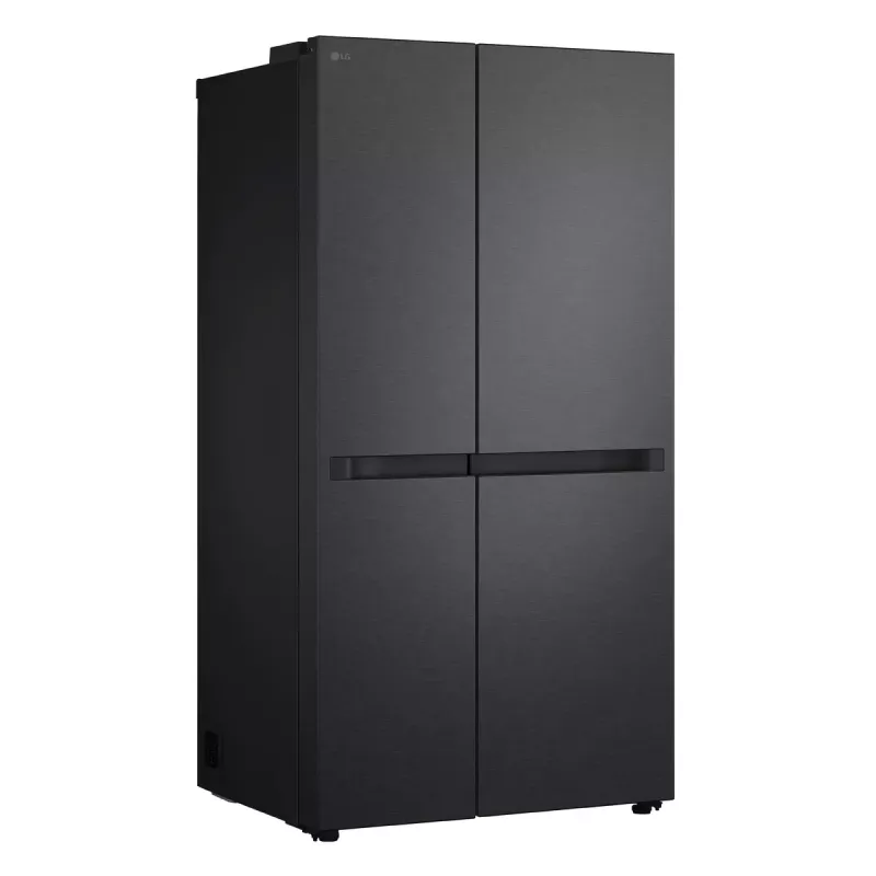 LG GSBC40EPPE sānu-pie-sāna ledusskapis Brīvi stāvošs 664 L E Melns