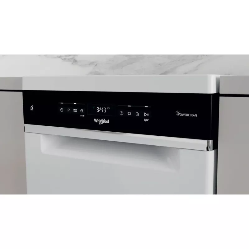 Whirlpool WSFO 3O34 PF Brīvi stāvoša trauku mazgājamā mašīna, 10 komplekti