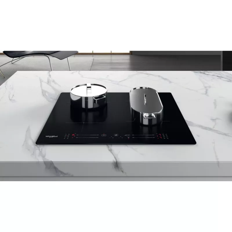 Whirlpool WB S2560 NE Black iebūvējamā indukcijas plīts 59 cm 4 zonas