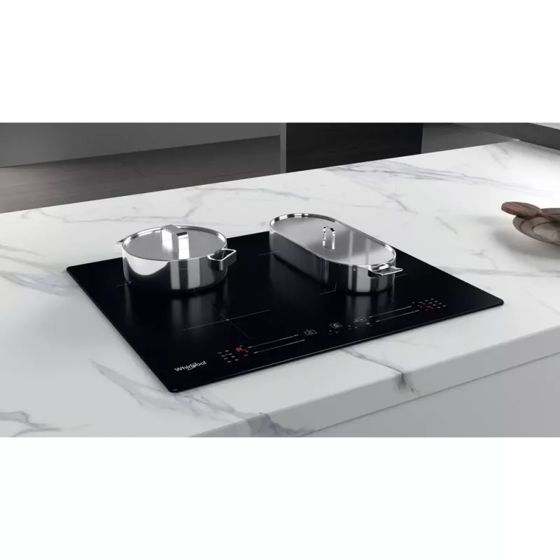 Whirlpool WB S2560 NE Black iebūvējamā indukcijas plīts 59 cm 4 zonas