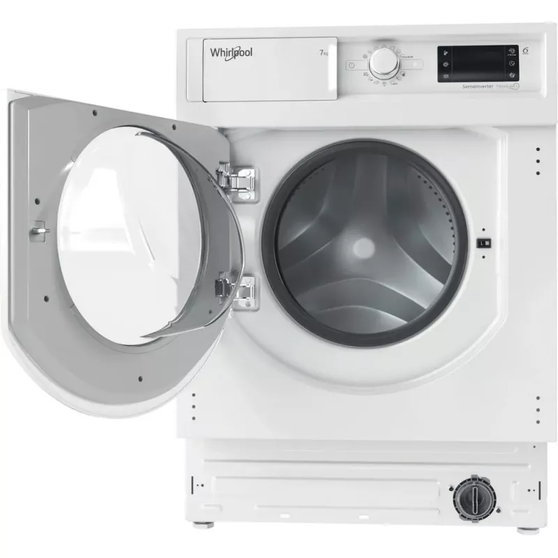 Whirlpool BI WMWG 71483E EU N veļas mašīna, priekšējā ielāde, 7 kg, 1351 apgr./min, balta