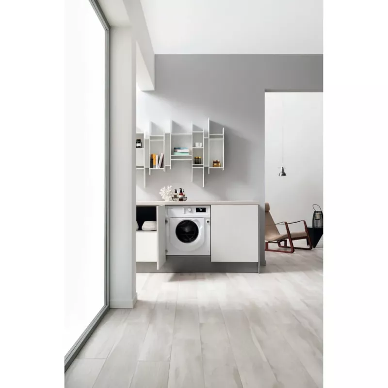 Whirlpool BI WMWG 71483E EU N veļas mašīna, priekšējā ielāde, 7 kg, 1351 apgr./min, balta